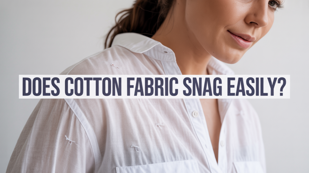 Does Cotton Fabric Snag Easily?