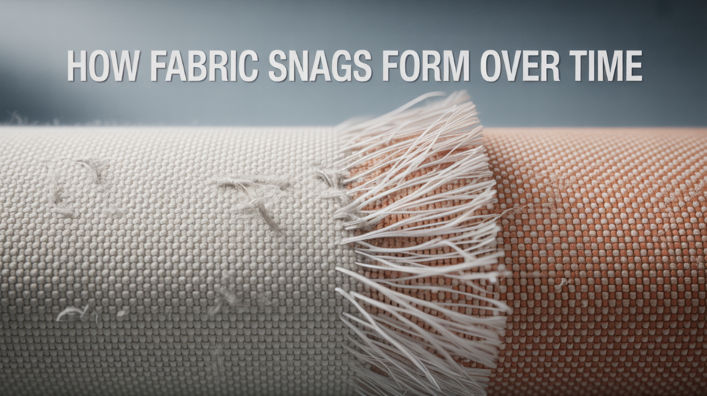 How Fabric Snags Form Over Time
