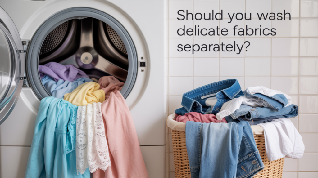 Should You Wash Delicate Fabrics Separately?