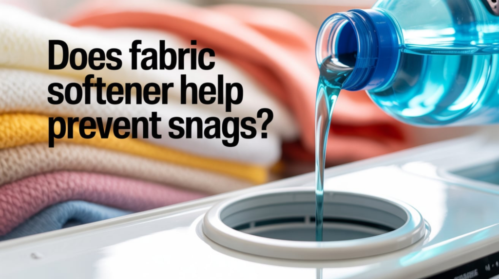 Does Fabric Softener Help Prevent Snags?