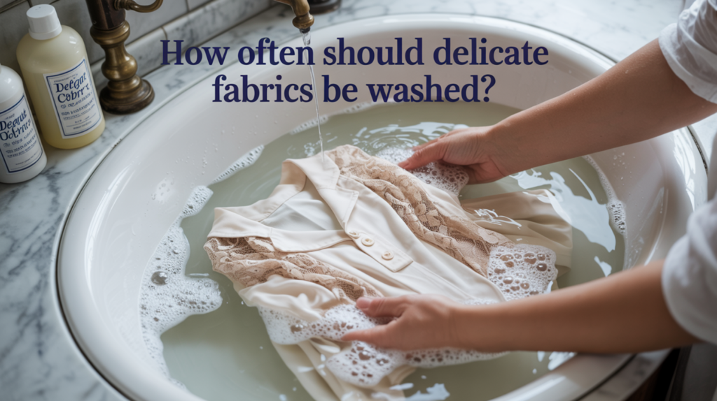 How Often Should Delicate Fabrics Be Washed?
