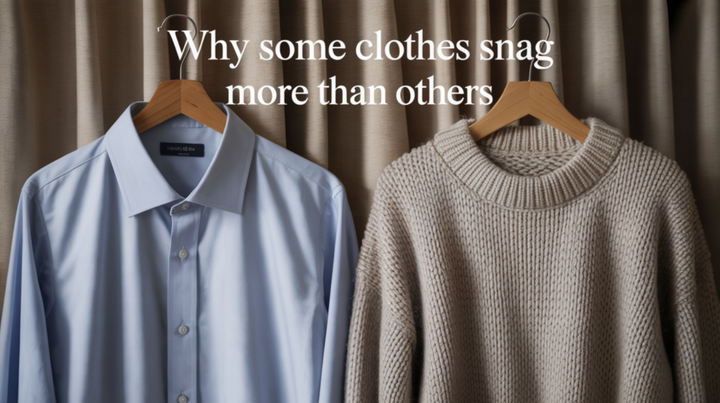 Why Some Clothes Snag More Than Others