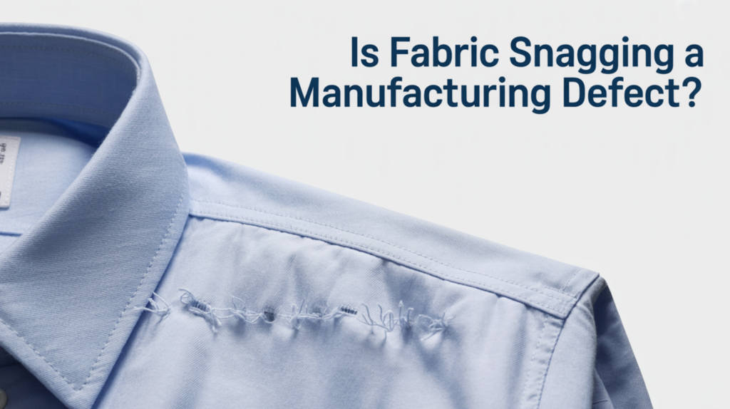 Is Fabric Snagging a Manufacturing Defect?