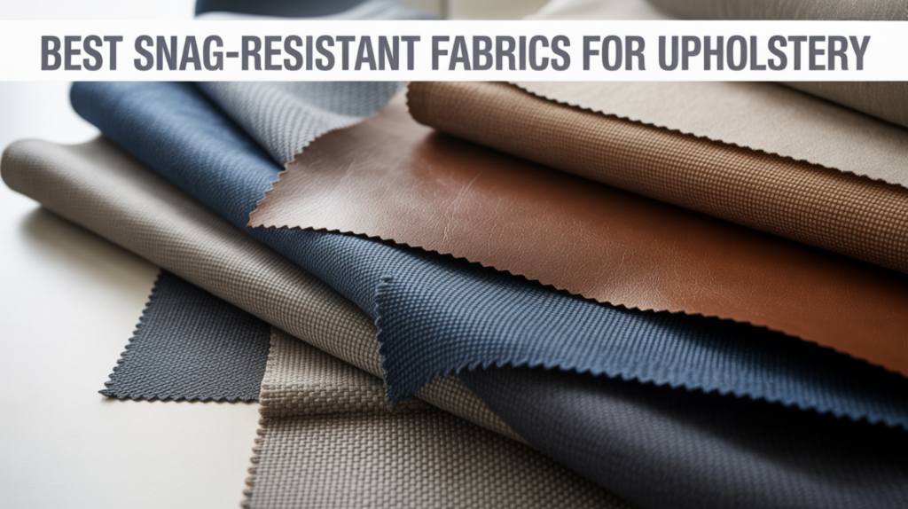Best Snag-Resistant Fabrics for Upholstery