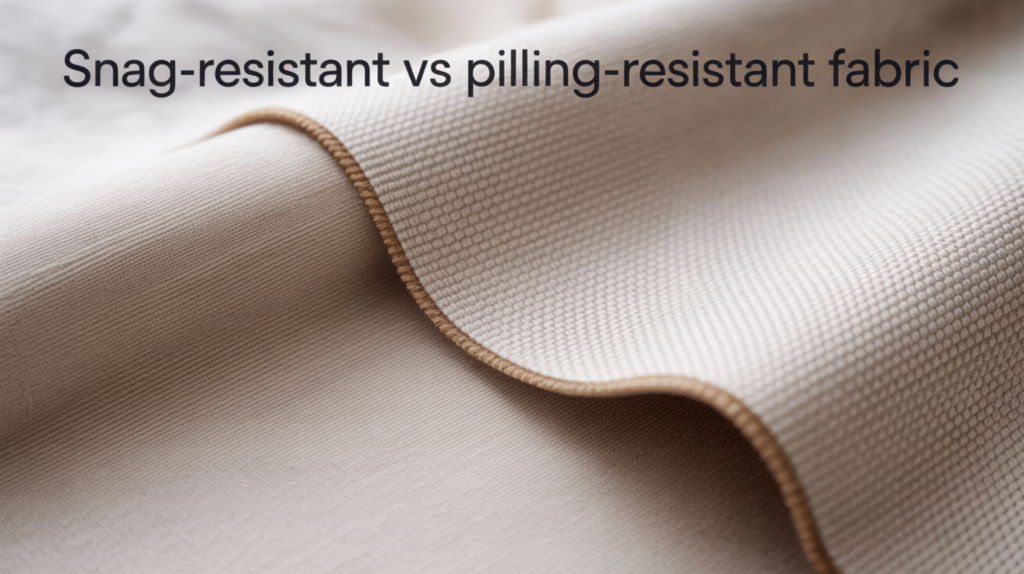 Snag-Resistant vs Pilling-Resistant Fabric